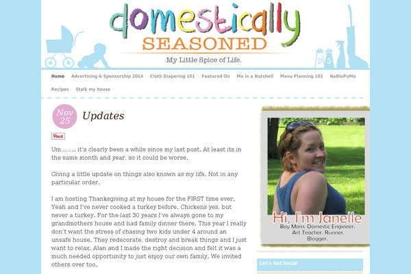 Wordpressmom theme site design template sample
