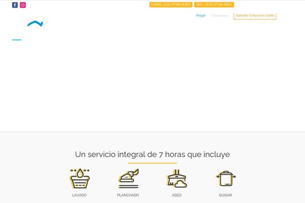 Avada theme site design template sample