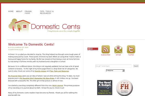 Thesis 1.6 theme site design template sample
