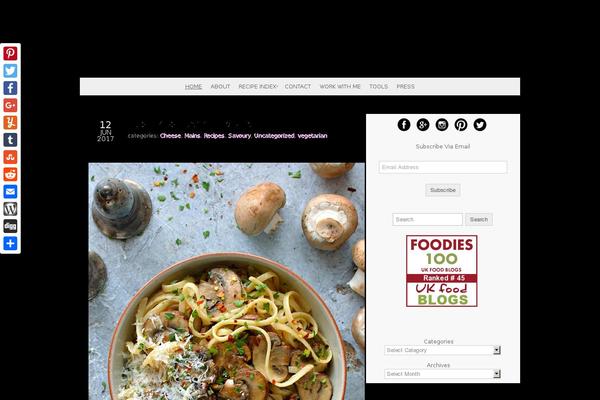 Foodiepro-v441 theme site design template sample