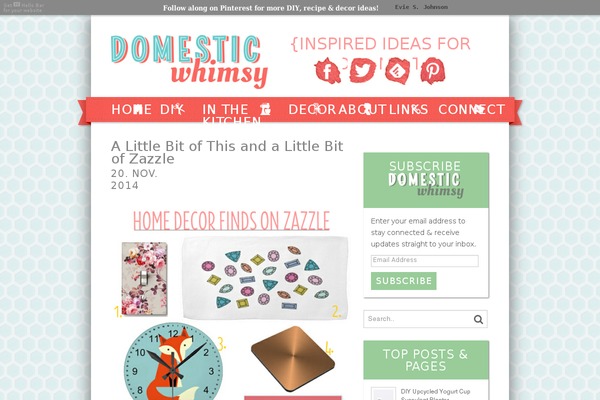 Bliss theme site design template sample