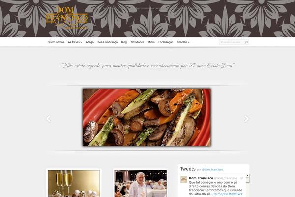 InReview theme site design template sample