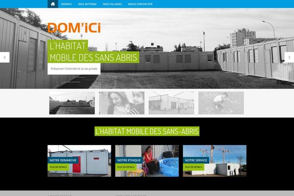 Mission theme site design template sample