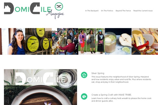 NAMO theme site design template sample