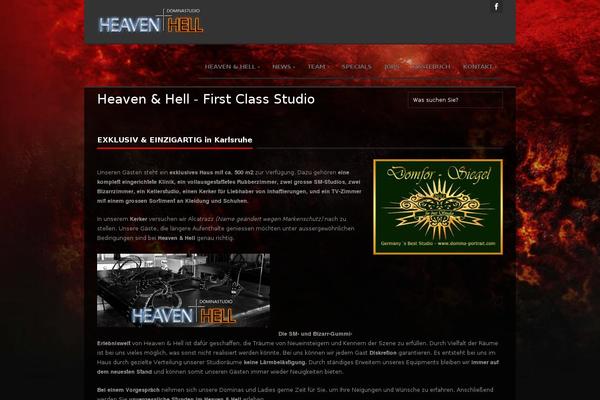 Tune theme websites examples