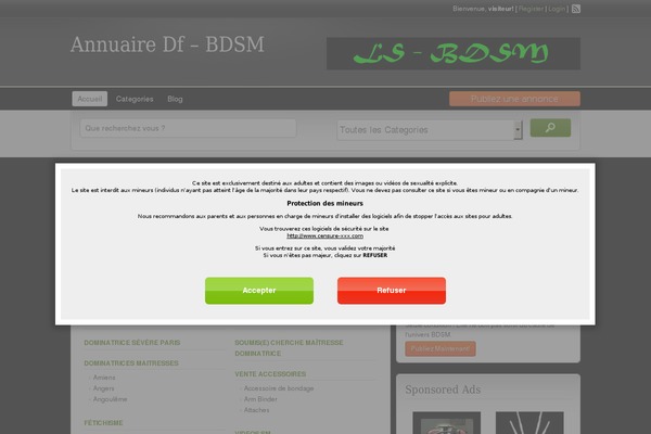 dominatrice-france.com site used ClassiPress
