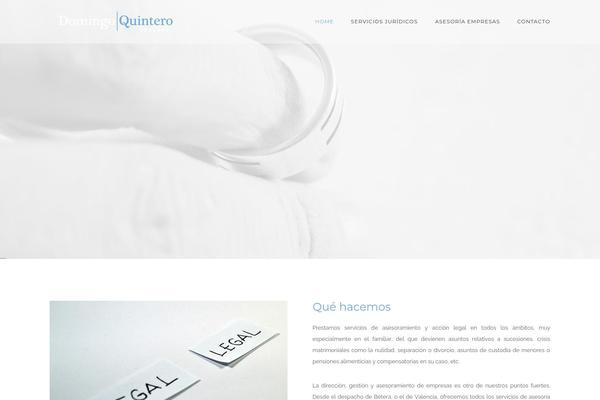 Oshine theme site design template sample