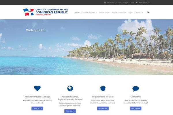 dominicanconsulate.ca site used Anya-installable
