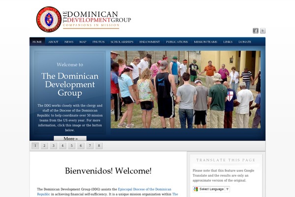 WhiteHouse Pro theme site design template sample