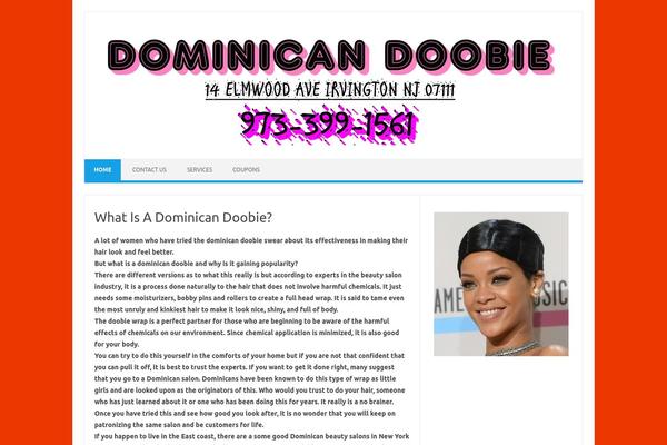 Iconic One theme site design template sample