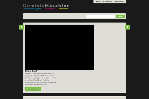 dominicmaschler.com site used Vidley