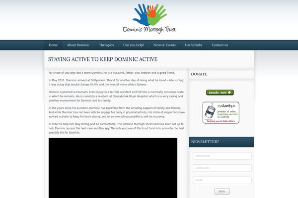 The-cause theme site design template sample