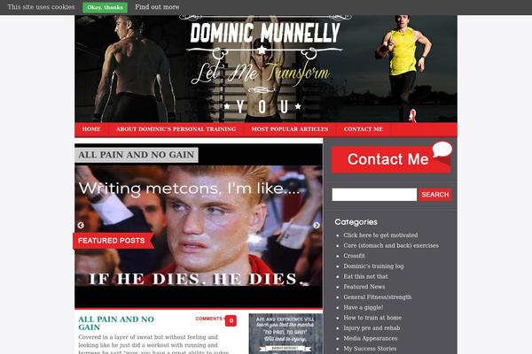 dominic theme websites examples