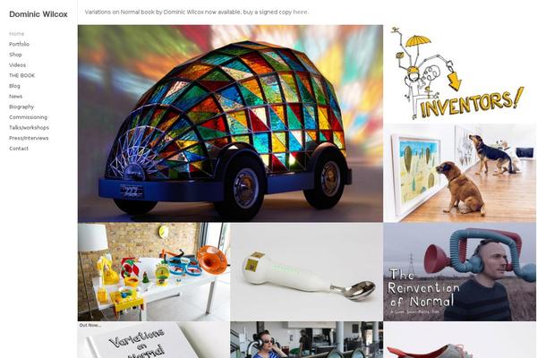 Studiofolio theme site design template sample