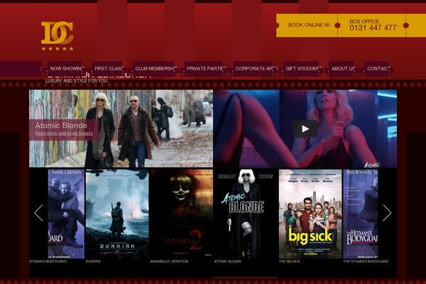 Paradise theme site design template sample