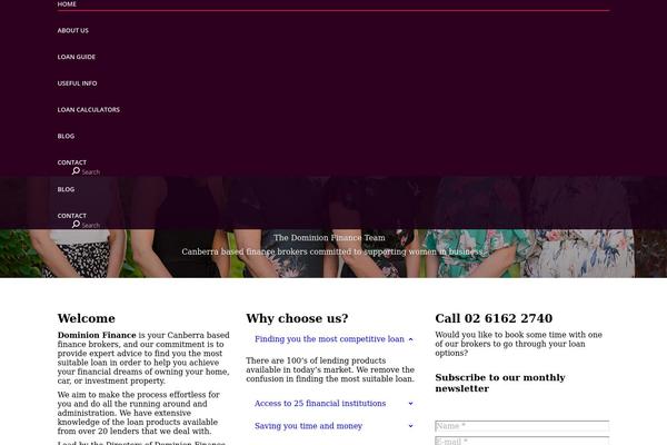 dominionfinance.com.au site used Dominion