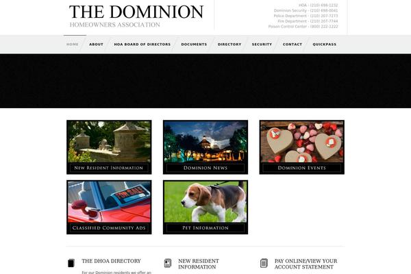 Melrose theme site design template sample