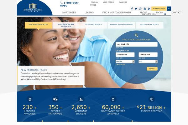 dominionlending.ca site used Dlc-national