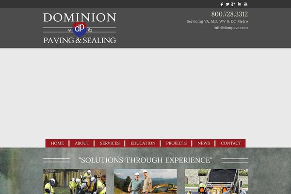 dominionpaving.com site used Method