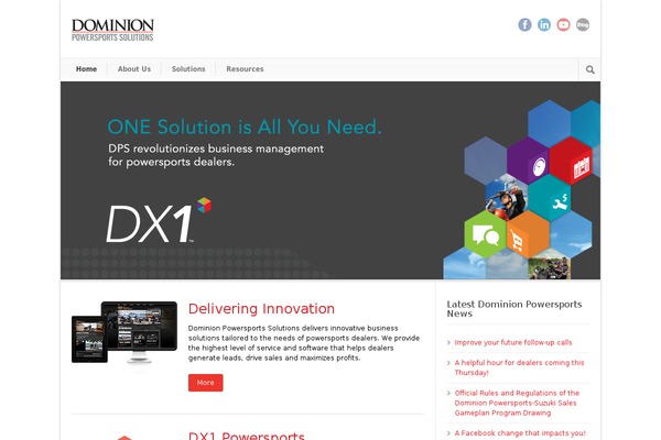 Modernize theme site design template sample