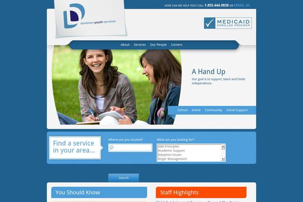 dominionyouthservices.com site used Dys