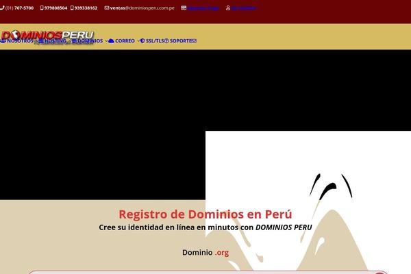 dominiosperu.com.pe site used Dp