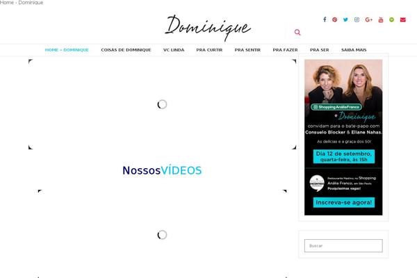 The Voux theme site design template sample