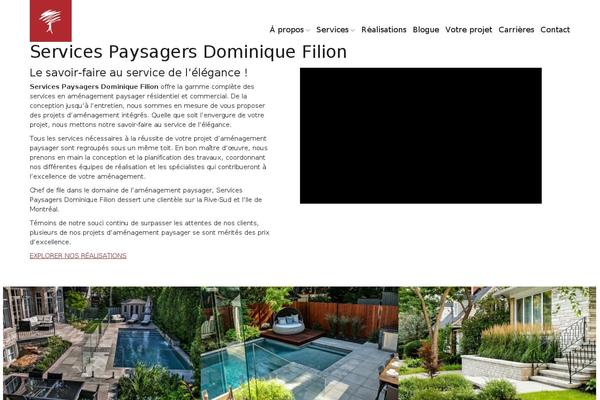 Armada theme site design template sample