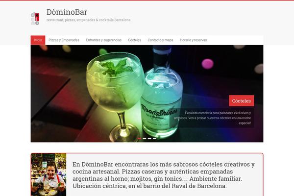 Accelerate theme site design template sample