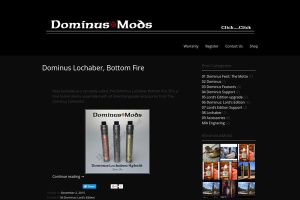 Kirumo theme site design template sample