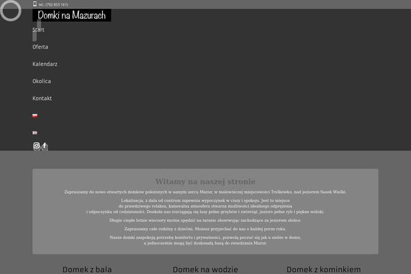 Site using Showcase - Visual Composer Addon plugin