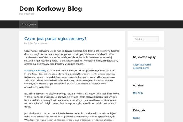 Site using Penci-portfolio plugin