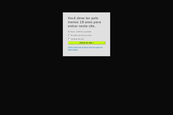 Site using Age Verify plugin
