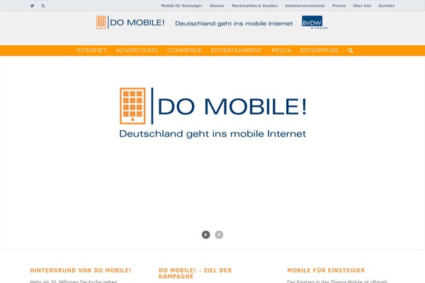 domobile.org site used Bvdw