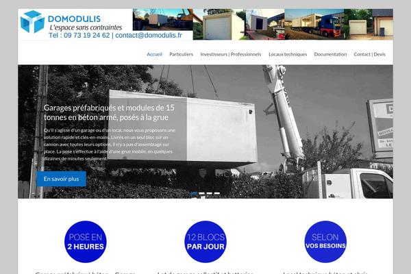 Spacious theme site design template sample