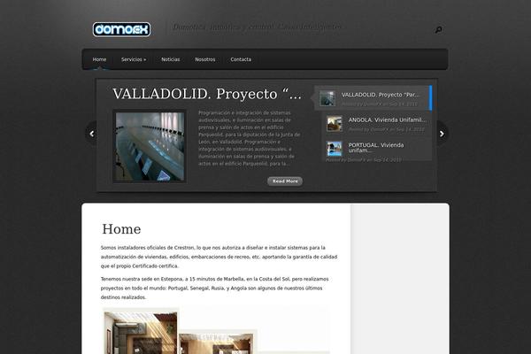 Polished theme site design template sample