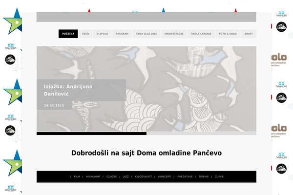 Eventure theme site design template sample
