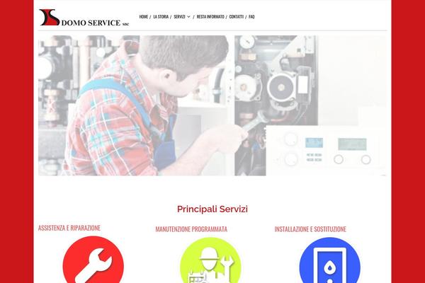 Mindig theme site design template sample