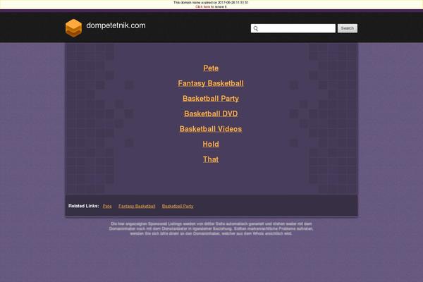 Site using Twiget Twitter Widget plugin
