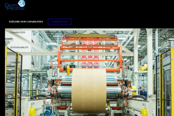 Impreza theme site design template sample