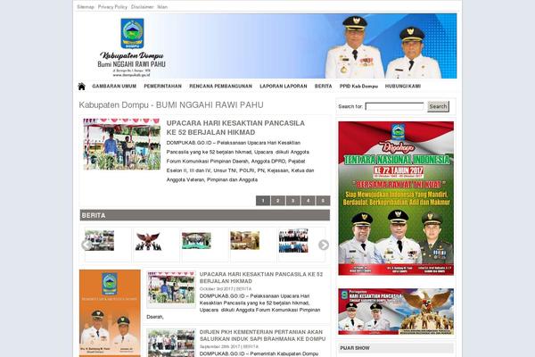 Newswp theme site design template sample