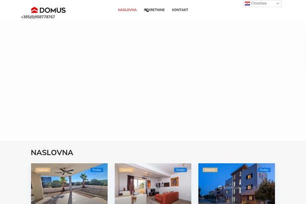 Site using Residence-gutenberg plugin