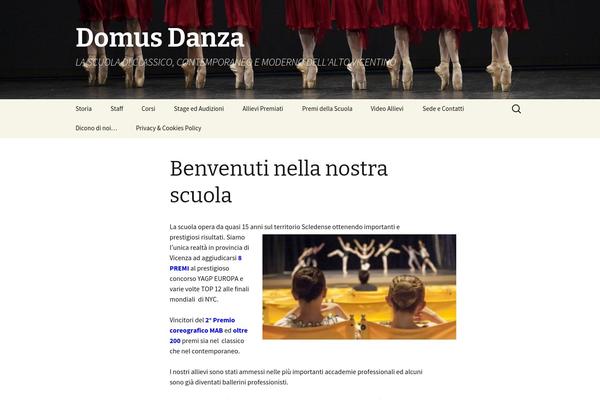 Twenty Thirteen theme site design template sample