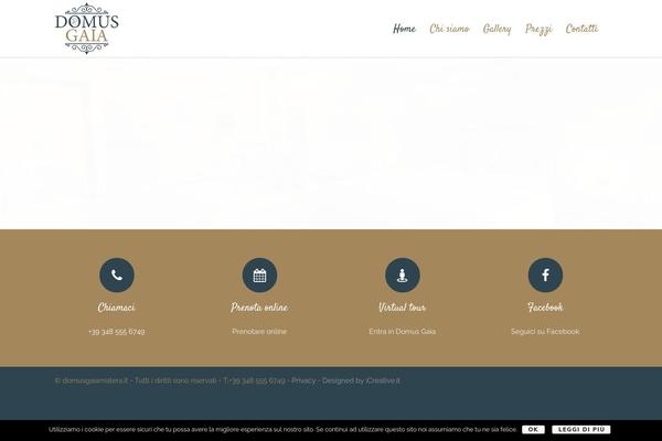 Site using Lightbox Bank plugin