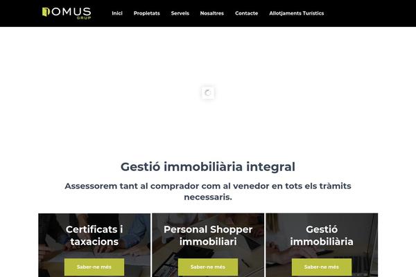 WP Residence theme site design template sample