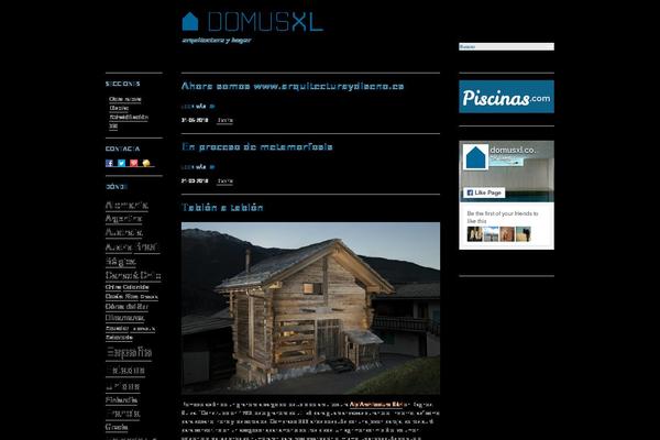 Domus theme site design template sample
