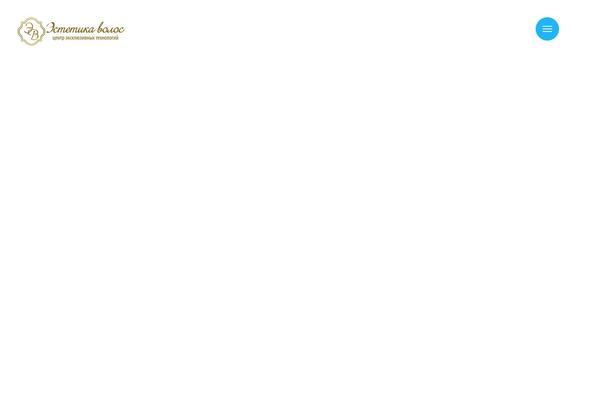Salon theme site design template sample