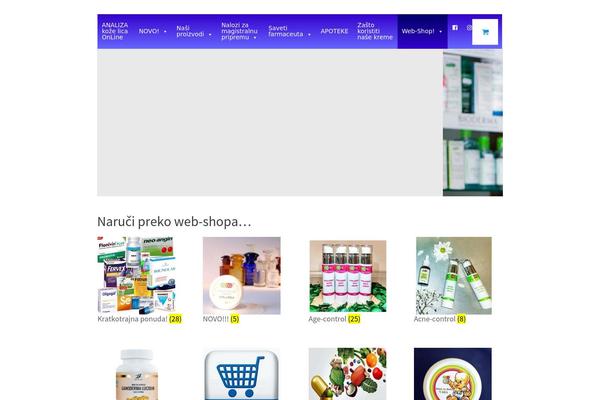 MediCure theme site design template sample
