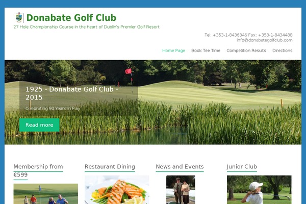 Site using Alfie WP Weather plugin