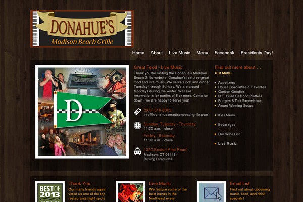 Espresso theme site design template sample